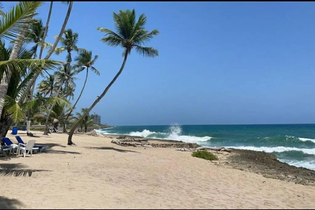 Apto Juan Dolio Frente Al Mar! Apartman Guayacanes Dominikai Köztársaság